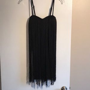 Fun fringe cocktail dress!